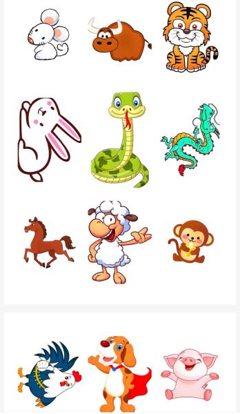 十二生肖属相素材图片（高清十二生肖属相图片素材免费下载）