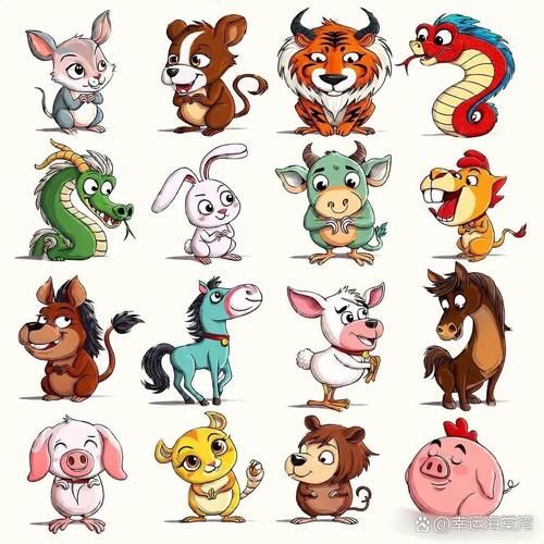所有奇葩生肖属相图（十二生肖奇葩脑洞图鉴）