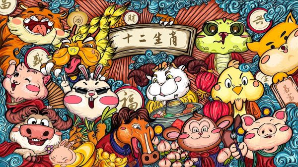 生肖属相插画图解大全