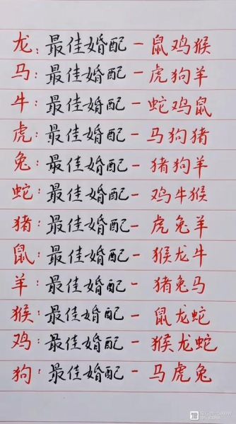 十 生肖属相 纏（十二生肖对应年份速查表）